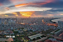 Thành phố Hà Nội. (Ảnh: Phạm Tuấn Anh/TTXVN)