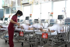 Bệnh nhân đột quỵ cấp điều trị tại khoa Cấp cứu Bệnh viện Chợ Rẫy.