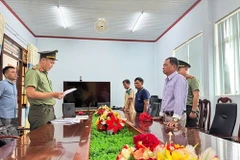 Khởi tố đối tượng phá hoại chính sách đoàn kết tại Đắk Lắk. (Ảnh: Công an tỉnh Đắk Lắk )