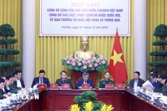 Quang cảnh cuộc họp. (Ảnh: An Đăng/TTXVN)