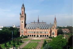 Cung điện Hòa bình tại The Hague, nơi đặt trụ sở của Toà án Công lý Quốc tế. (Ảnh: Jero en Bouban) 