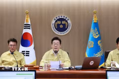 Ngày 21/8, Tổng thống Hàn Quốc Lee Jae Myung. (Ảnh: Yonhap/TTXVN)