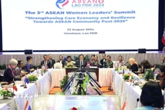 Malaysia thành lập Trung tâm trao quyền cho phụ nữ đầu tiên của ASEAN. (Trong ảnh: Hội nghị Thượng đỉnh Lãnh đạo nữ ASEAN lần thứ 3 tại Lào). 