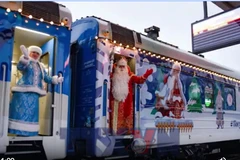 Chuyến tàu của Ông già Tuyết đã đến Moskva