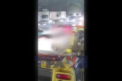Công an Hà Nội điều tra tài xế tông liên hoàn tại phố Nguyễn Chánh