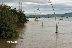 Gia Lai: Sạt lở gây chia cắt giao thông, nhiều khu vực ngập lụt do lũ sông Ba 