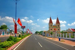 Xã Đất Đỏ có nhiều đổi thay về cơ sở hạ tầng.