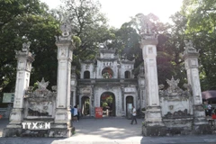 Đền Quán Thánh. (Ảnh: Vân Chi/TTXVN phát)