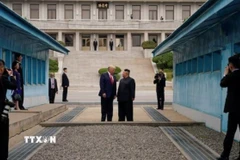 (Tư liệu) làng đình chiến Panmunjom. (Ảnh: Reuters/TTXVN)