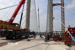 Cầu Rạch Miễu 2. (Ảnh: Công Trí/TTXVN)