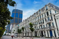 Noble Palace Tây Hồ - Một trong số dự án thấp tầng đã sẵn sàng bàn giao với sổ đỏ trao tay của Sunshine Group tại Khu đô thị Ciputra, Hà Nội.