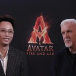 Rhymastic xúc động khi gặp đạo diễn phim Avatar 3 James Cameron