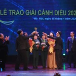 Những khoảnh khắc đẹp trong lễ trao giải Cánh Diều 2025