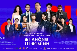 Gala âm nhạc “Không một mình” quy tụ nhiều nghệ sỹ được giới trẻ yêu thích. (Ảnh: BTC)