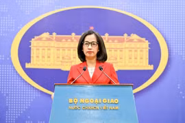 Người phát ngôn Bộ Ngoại giao Phạm Thu Hằng nhấn mạnh, Việt Nam kiên quyết phản đối việc Trung Quốc khai trương trung tâm thương mại tại Hoàng Sa. (Ảnh: BNG)