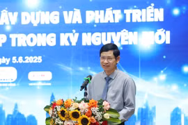 Thứ trưởng Bộ Văn hoá, Thể thao và Du lịch Hồ An Phong phát biểu tại hội thảo. (Ảnh: PV/Vietnam+)