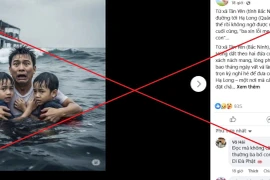 Những thông tin sai lệch về vụ lật tàu do AI "sáng tác." (Ảnh: Vietnam+)