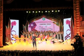 Chương trình nghệ thuật Vu Lan năm 2024 diễn ra tại Nhà hát Lớn Hà Nội. (Ảnh: Quảng Tâm)