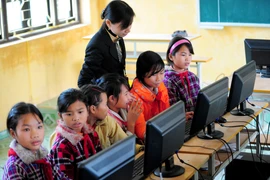 Trong 5 dự án vì cộng đồng được trao Giải thưởng năm thì có đến 2 dự án giáo dục. (Ảnh: CTV/Vietnam+)