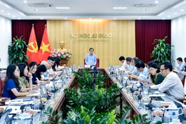 Cuộc họp đánh dấu bước chuyển trong phương thức quản trị việc thực hiện các cam kết, thỏa thuận quốc tế theo hướng thường xuyên, liên ngành, có theo dõi tiến độ, đánh giá kết quả và kịp thời tháo gỡ vướng mắc. (Ảnh: Quang Hòa)