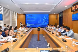 Quang cảnh tọa đàm. (Ảnh: Nam Nguyễn)