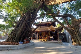 Đền Mẫu là di tích tiêu biểu của Phố Hiến, thu hút đông đảo nhân dân và du khách thập phương. (Ảnh: Minh Thu/Vietnam+)