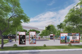 Vườn hoa Tao Đàn là nơi diễn ra Trưng bày các tác phẩm xuất sắc từ giải thưởng ảnh/video “Công nghệ từ trái tim.”