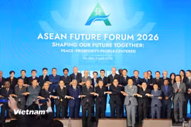 Các đại biểu tham dự Diễn đàn Tương lai ASEAN. (Ảnh: Hoài Nam/Vietnam+)
