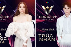 Vừa cùng ngồi "ghế nóng" chương trình "Điểm hẹn tài năng", Hồ Ngọc Hà và Trúc Nhân sẽ tiếp tục chung sân khấu "V Concert." (Ảnh: BTC)
