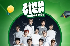 Đội hình nghệ sỹ trẻ của "Tân binh toàn năng" sẽ đồng hành cùng các bạn sinh viên. (Ảnh: VTV)