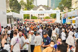 Người dân tham gia "Ngày hội Văn hóa Hữu nghị Việt Nam-Hàn Quốc 2024." (Ảnh: BTC)