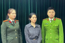 Nguyễn Thị Thu Hà, Giám đốc Công ty Ngọc Việt Education. (Ảnh: Công an cung cấp).