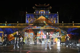 Hình ảnh tại buổi sơ duyệt của Lễ hội. (Ảnh: CTV/Vietnam+)