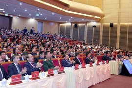 Đại biểu tham dự hội nghị. (Ảnh: Phương Hoa/TTXVN)