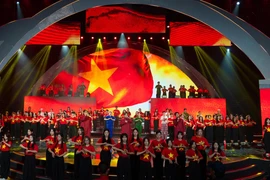 Dự thảo Báo cáo chính trị của Ban Chấp hành Trung ương Đảng khóa XIII tại Đại hội đại biểu toàn quốc lần thứ XIV của Đảng đề cập đến việc phát triển mạnh công nghiệp văn hoá. (Ảnh minh họa: PV/Vietnam+)