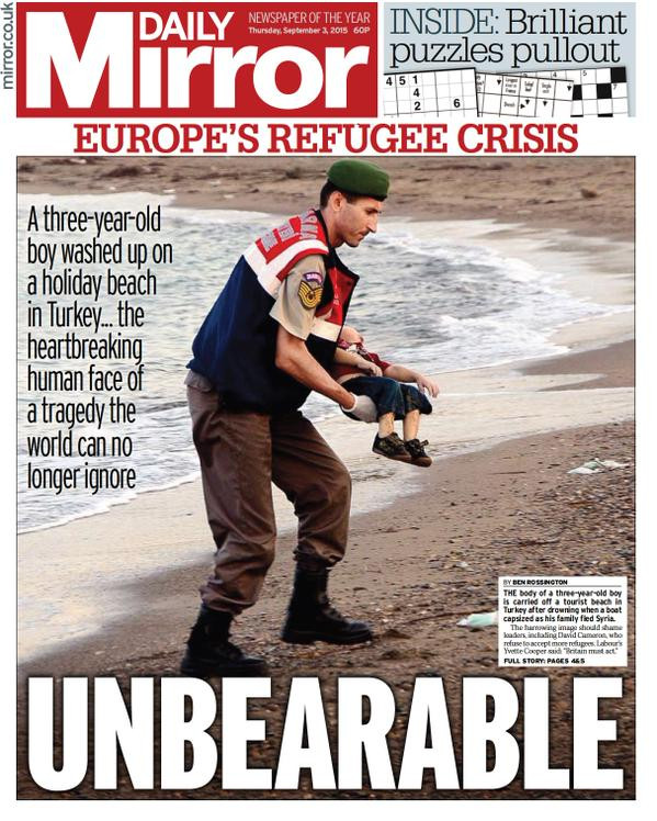  Được biết các nhà lãnh đạo châu Âu đã có kế hoạch họp khẩn cấp trong ngày 14/9, để phác thảo ra một kế hoạch điều phối nhằm xử lý, phân loại và cứu trợ hàng ngàn người di cư trái phép tới châu lục.Nhưng chuyện đã là quá muộn với đứa trẻ xấu số trong bức ảnh chụp ở gần Bodrum.