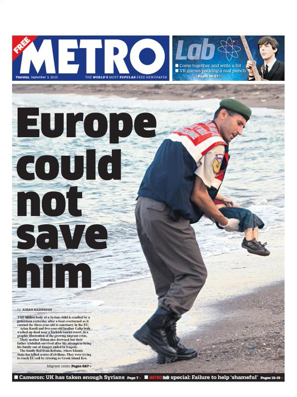 Chính châu Âu cũng phải chịu trách nhiệm cho những gì đang xảy ra ở Trung Đông và Bắc Phi, và họ phải dang tay để cứu vớt dòng người tị nạn đang không ngừng tăng lên.