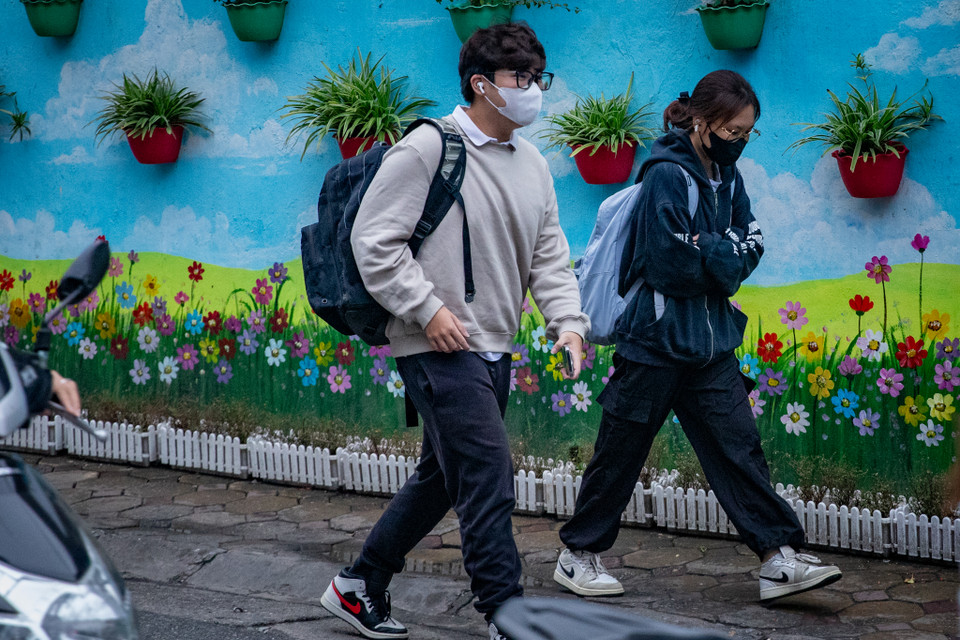 Trong đợt không khí lạnh này nhiệt độ thấp nhất ở Bắc Bộ trong đó có Thủ đô Hà Nội phổ biến từ 20-23 độ C, khu vực vùng núi 16-19 độ C. (Ảnh: Hoài Nam/Vietnam+)