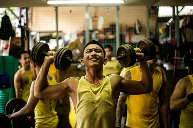 Theo chế độ của chính quyền thì mỗi tù nhân chỉ được hưởng suất ăn trị giá 50 peso (1,1 USD) mỗi ngày và 5 peso thuốc men. (Nguồn: AFP)