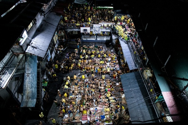 Chính quyền của tân tổng thống Rodrogo Duterte đang thực hiện chiến dịch chống tội phạm quy mô lớn, và điều này càng khiến cho các nhà tù ở nước này trở nên chật chội. (Nguồn: AFP)