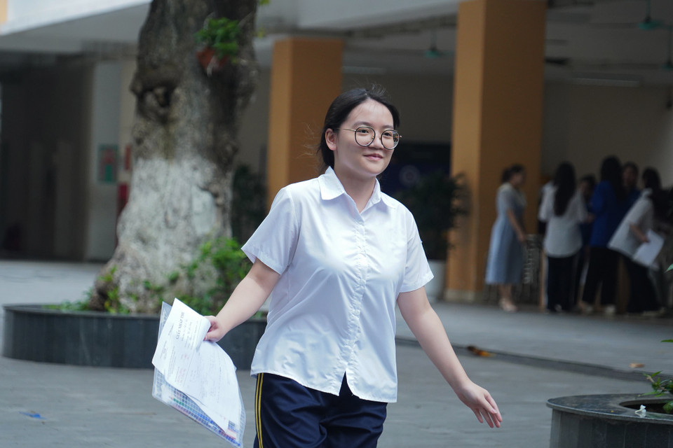 Sáng mai 9/6, các sỹ tử Thủ đô sẽ dự thi môn Toán. (Ảnh: PV/Vietnam+)