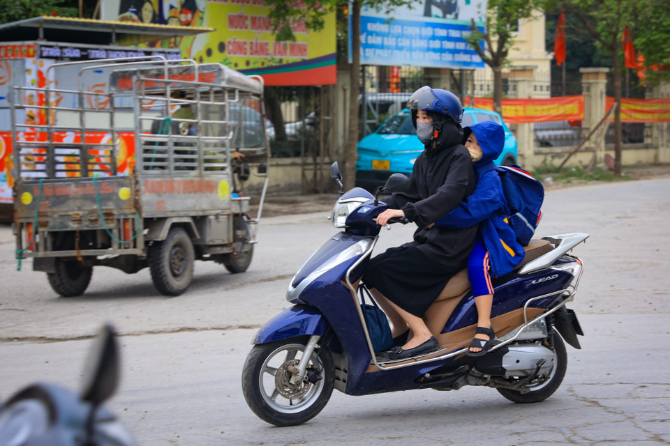 Khu vực Hà Nội hôm nay trời lạnh với nhiệt độ thấp nhất phổ biến 19-21 độ C. (Ảnh: Hoài Nam/Vietnam+)