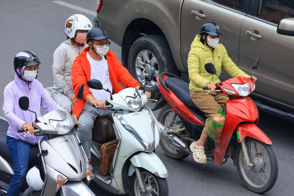 Nền nhiệt thấp trong đợt không khí lạnh lần này chủ yếu duy trì vào đêm và sáng. (Ảnh: Hoài Nam/Vietnam+)