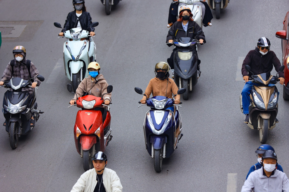 Dự báo thời tiết trong 10 ngày tới của Trung tâm Dự báo Khí tượng thủy văn quốc gia, nền nhiệt tại Thủ đô phổ biến dao động từ 18-31 độ C. (Ảnh: Hoài Nam/Vietnam+)