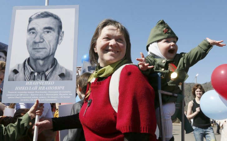 Em nhỏ ở Divnogorsk có cụ nội đã từng hy sinh trong Chiến tranh Vệ quốc