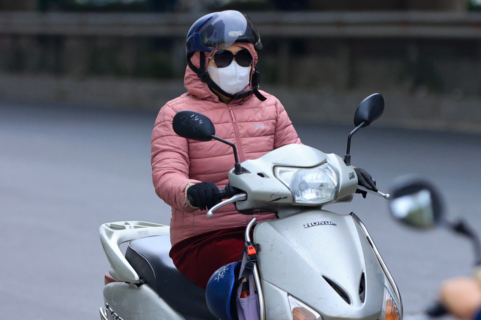 Nhiệt độ thấp nhất trong đợt không khí lạnh này phổ biến 16-18 độ C. (Ảnh: Hoài Nam/Vietnam+)