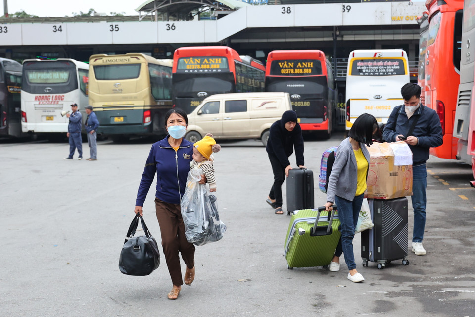 Lịch nghỉ Tết Nguyên Đán chính thức năm nay kéo dài 7 ngày từ 8/2- 14/2/2024. (Ảnh: Hoài Nam/Vietnam+)
