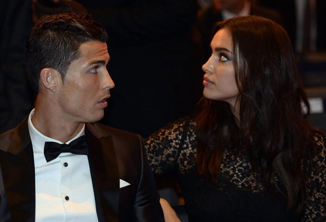 Cristiano Ronaldo cùng cô bạn gái người Nga Irina