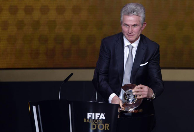 Jupp Heynckes nhận giải Huấn luyện viên xuất sắc