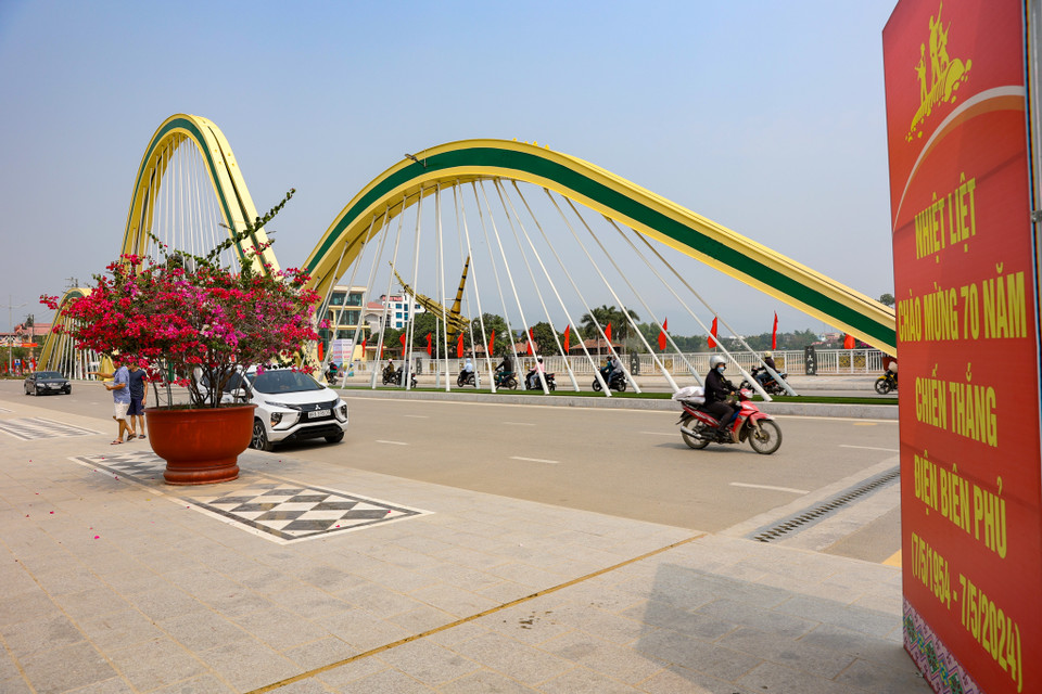 Đây cũng là công trình hướng tới kỷ niệm 70 năm chiến thắng Điện Biên Phủ. (Ảnh: Hoài Nam/Vietnam+)